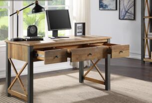 Wooden desks