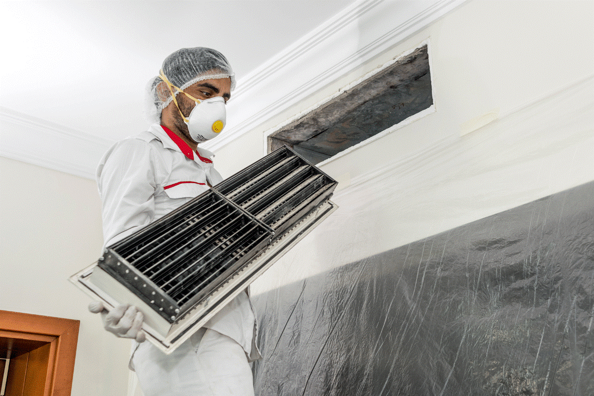 AC duct cleaning and repairs